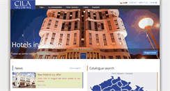 Desktop Screenshot of incoming.cila.cz