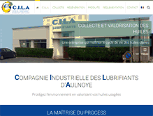 Tablet Screenshot of cila.fr